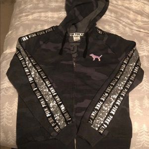PINK Victoria’s Secret zip up hoodie
